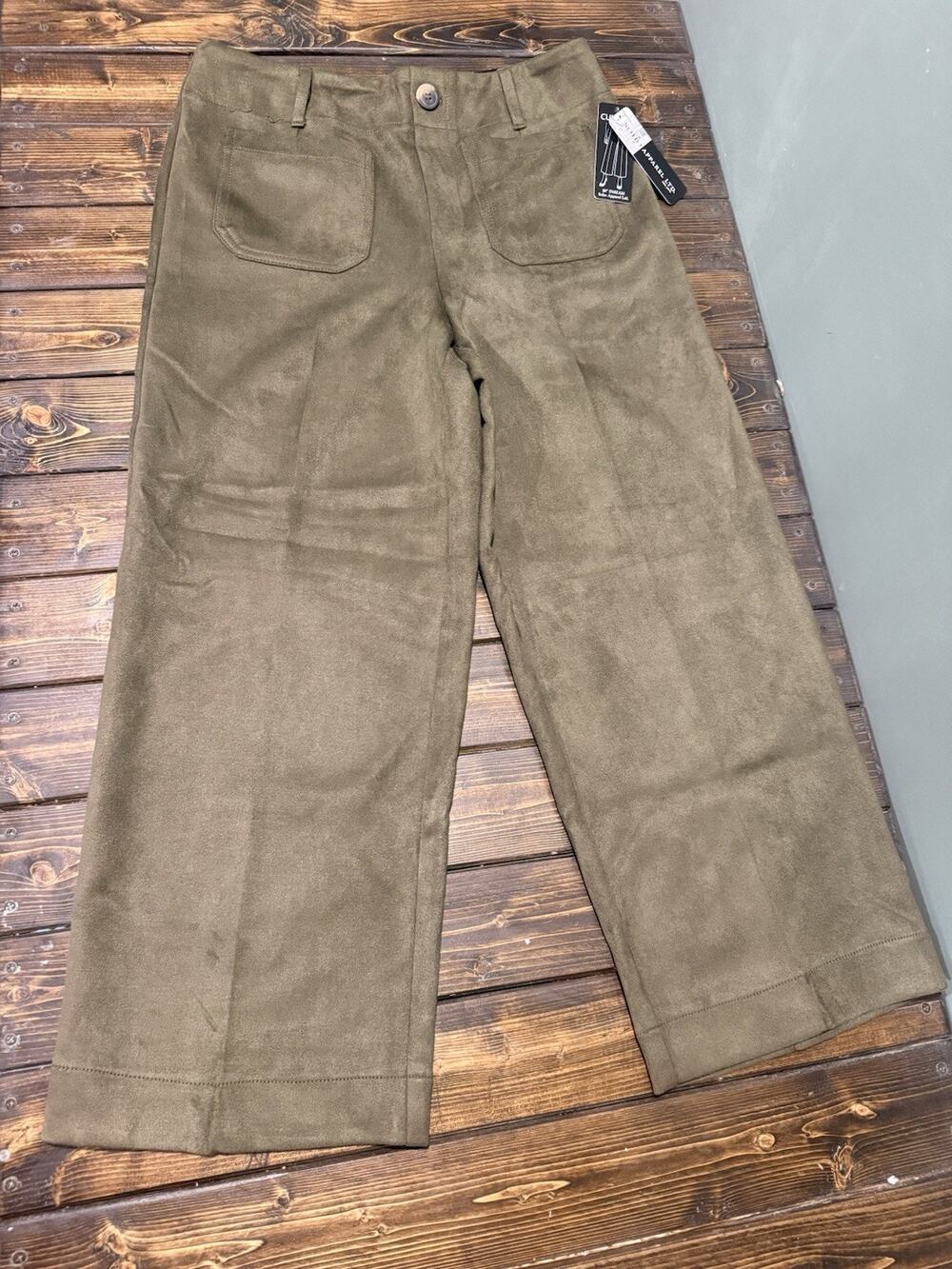 Soho Apparel Ltd Pants Medium Brown Wide Leg NWT